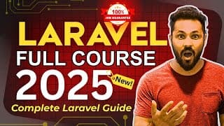 Laravel complete php backend course